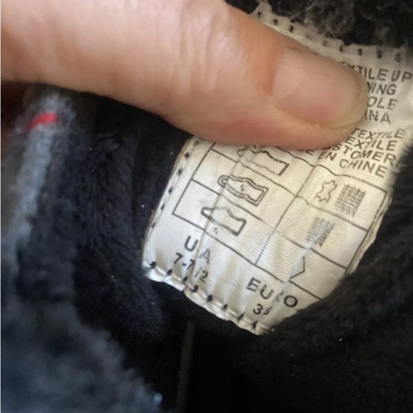 Pajar Alice Black Waterproof Snow Boot Leather Dual Tweed Faux Fur Cuff US 7-7.5 - Picture 5 of 5